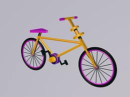 C4D自行车练习