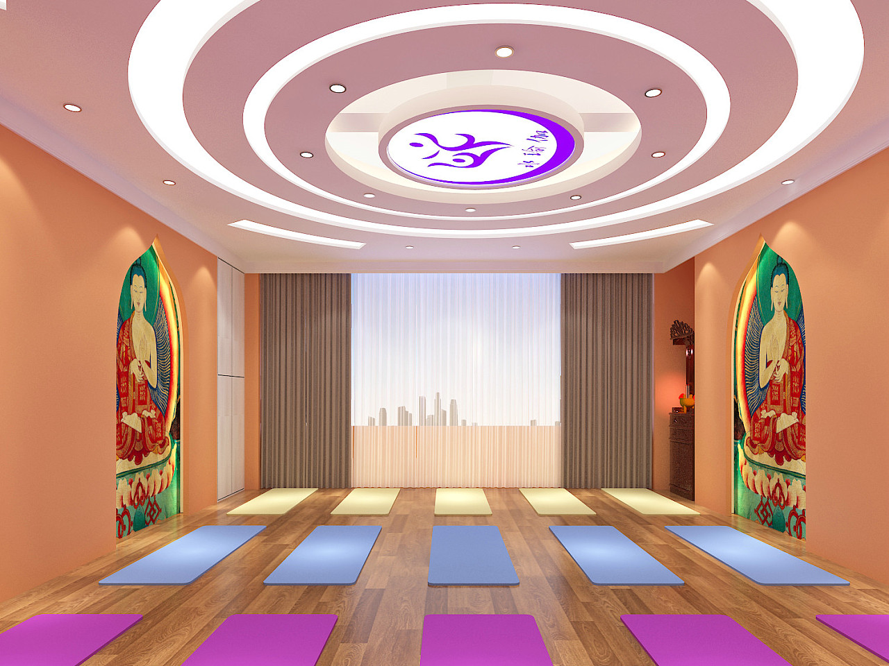 科威特·Tru3 Yoga瑜伽工作室 | ITGinteriors-建e网设计案例