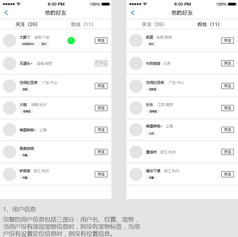 《宠爱》APP交互原型图