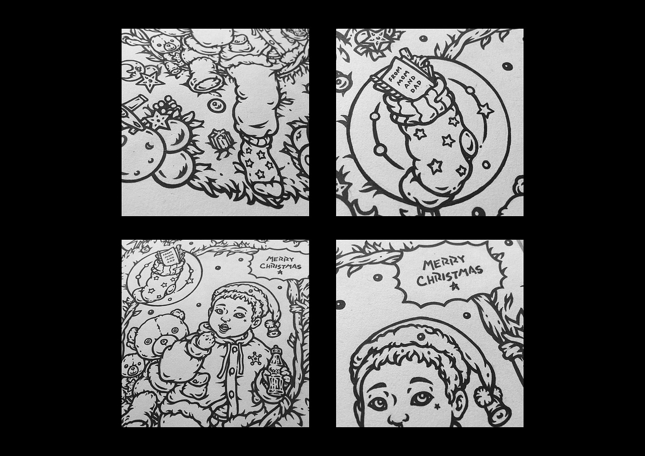 圣诞 - 游记（图ZMTM5ODIzMTY0） - 创作习作 - 站酷设计师叉烧加饭原创素材 - 站酷ZCOOL