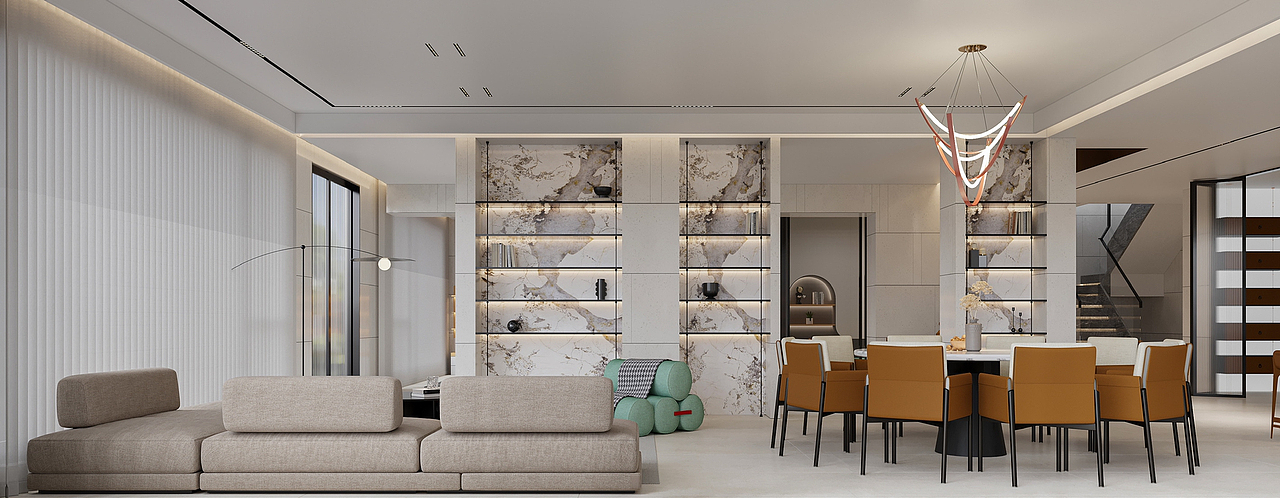 现代别墅设计  |  南初视觉表现