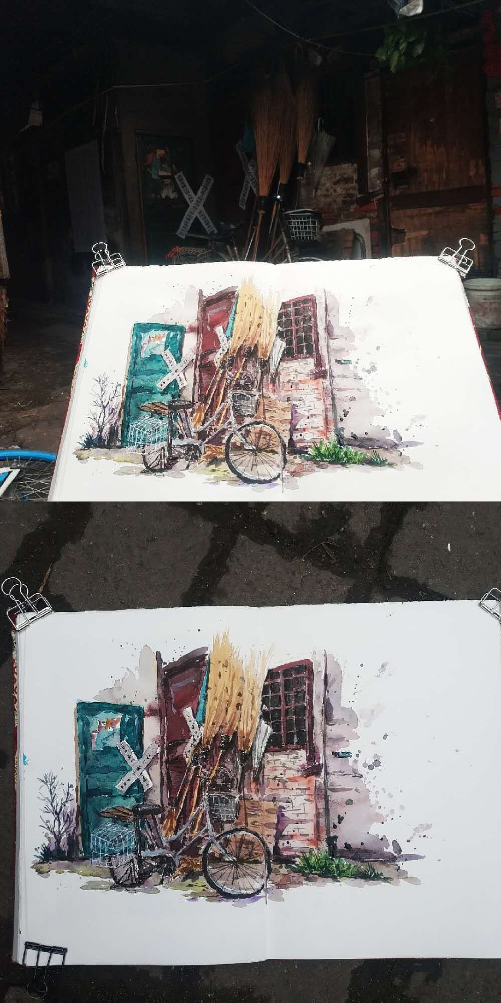 阿丘2018年绘画写生作品记录（图ZMTQwODUyNzgw） - 绘画 - 站酷设计师画画的陈一丘原创素材 - 站酷ZCOOL