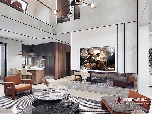 现代样板房（个人主页-ZNTUyOTQ2NTY=） - 家装设计 - 站酷设计师而本御华设计原创素材 - 站酷ZCOOL