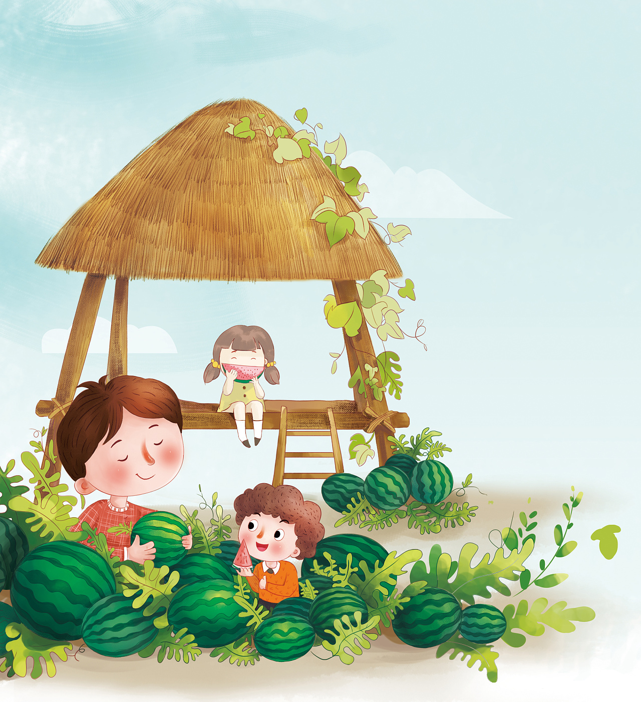 禁止商业用途-禁止个人用途                          儿时瓜棚子