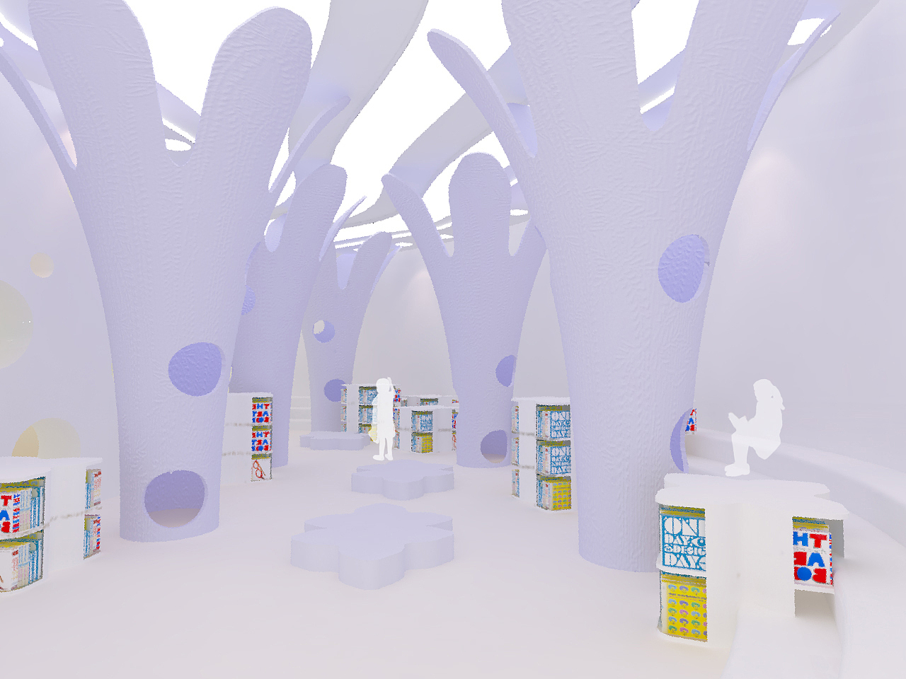 #2020青春答卷#毛毛虫儿童绘本体验馆（图ZMjEyNTQzMzUy） - 展陈设计 - 站酷设计师星star原创素材 - 站酷ZCOOL