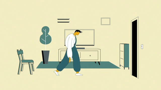 Tired | Personal Practice | Motion Graphics