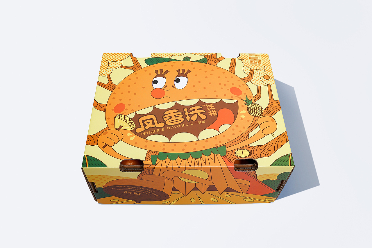 蛮鲜森 | 凤香沃(沃柑)（图ZMjU5MjQzNTcy） - 包装 - 站酷设计师张弢原创素材 - 站酷ZCOOL
