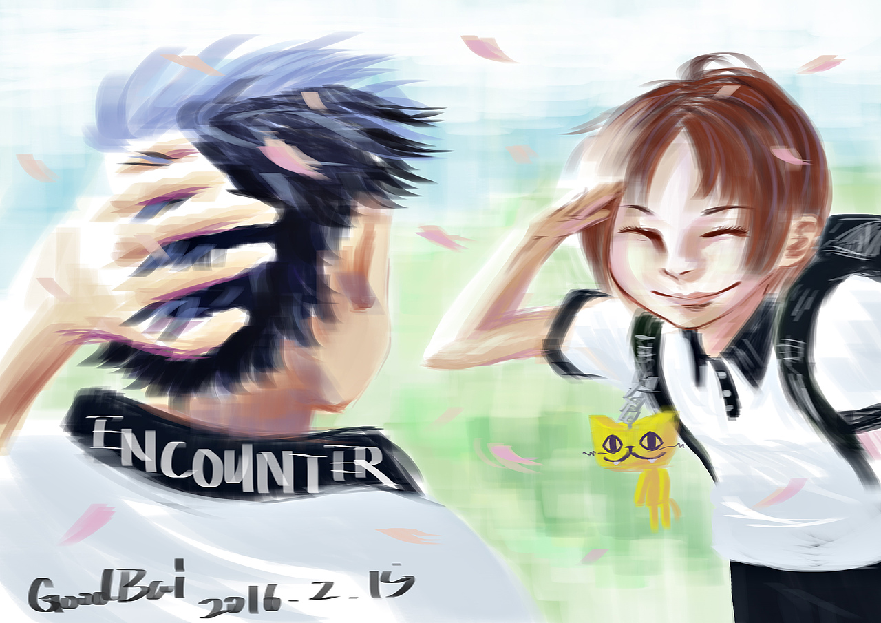 Encounter（图ZNDE4MDQ3NzI=） - 创作习作 - 站酷设计师古德白原创素材 - 站酷ZCOOL