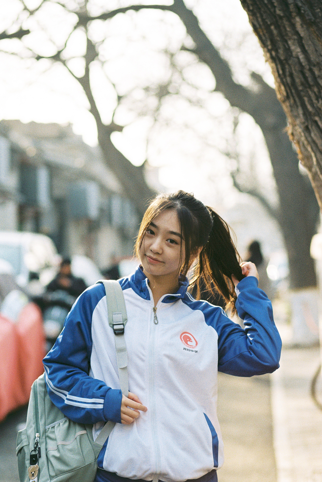 作业可以借我抄抄吗?丨胶片摄影校服写真