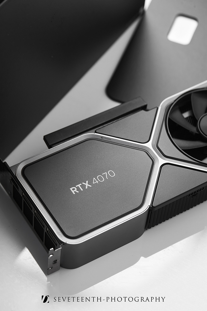 NVIDIA GEFORCE RTX 4070 公版显卡🎬作品欣赏📷（图ZMzY0MTMzOTY4） - 产品摄影 - 站酷设计师浩子haoz原创素材 - 站酷ZCOOL
