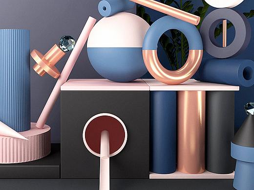 C4D（个人主页-ZNDM1OTk0NjA=） - 电商 - 站酷设计师独辷潕二原创素材 - 站酷ZCOOL