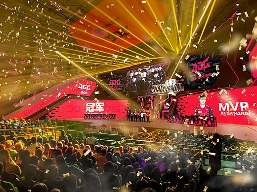 JD GAMING 战队主场舞美设计（竞标方案）