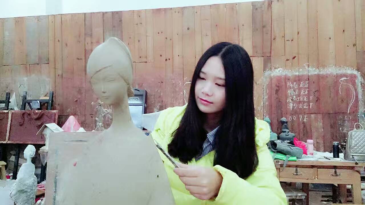 名人肖像《李清照》的创作历程（图ZNzU2NDM5MjQ=） - 雕塑 - 站酷设计师屋塔星原创素材 - 站酷ZCOOL