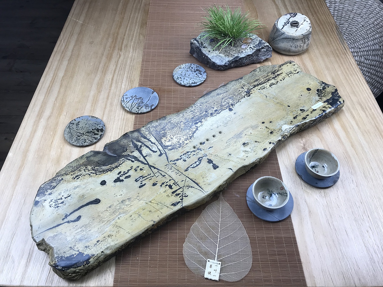 国画石茶具系列——十二款（图ZOTYxNzgyNTI=） - 其他手工艺 - 站酷设计师卓工国画石原创素材 - 站酷ZCOOL