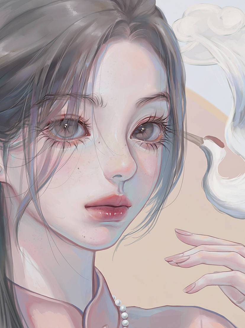 国风旗袍少女｜花西子推广插画（图ZMzQ3OTUwODAw） - 商业插画 - 站酷设计师万万岁Lancyy原创素材 - 站酷ZCOOL