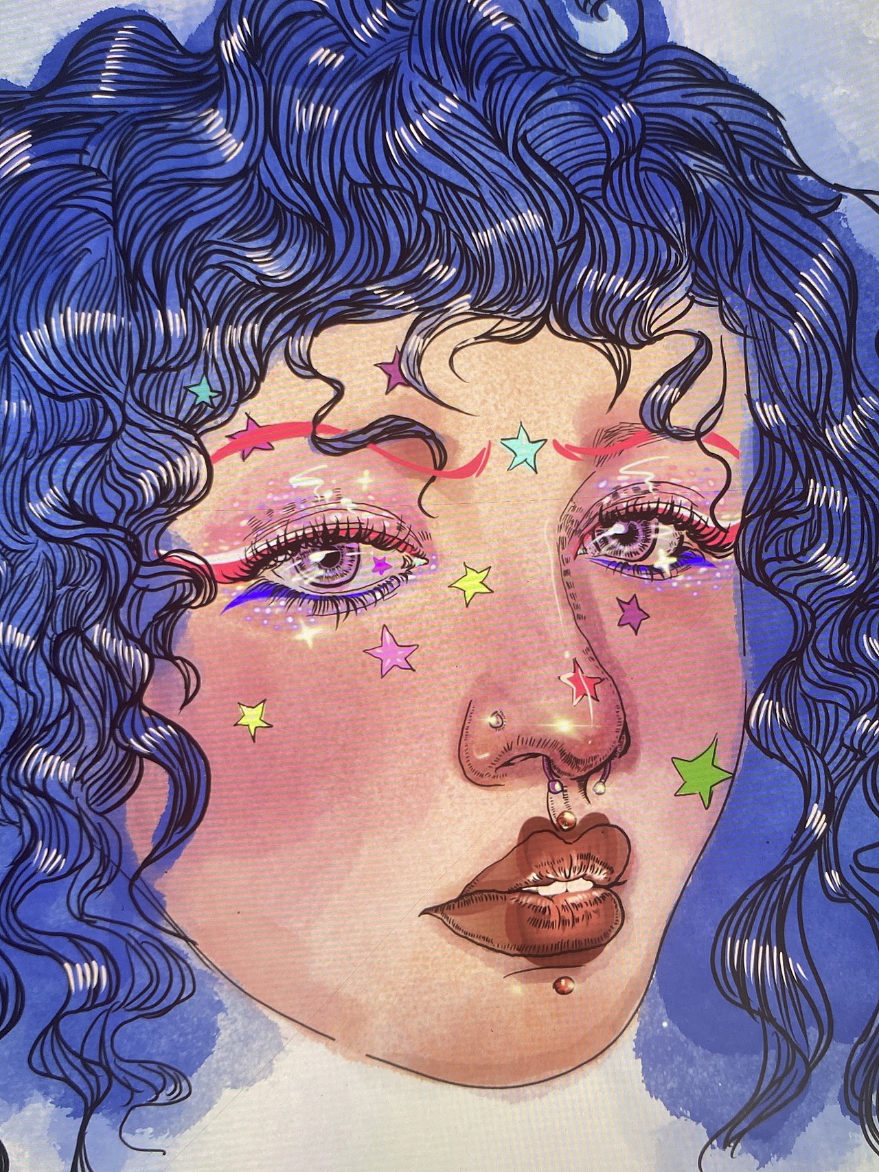 小众插画dingdingding