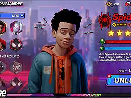 美漫風界面設計-蜘蛛俠