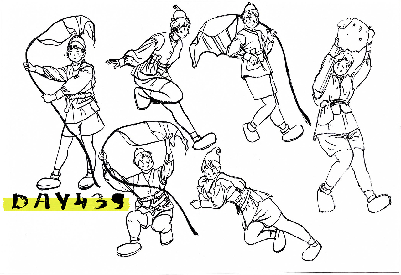 速写60天挑战第8次2023年11月到12月（图ZMzU3OTA4NzQw） - 创作习作 - 站酷设计师易意Evelyn原创素材 - 站酷ZCOOL