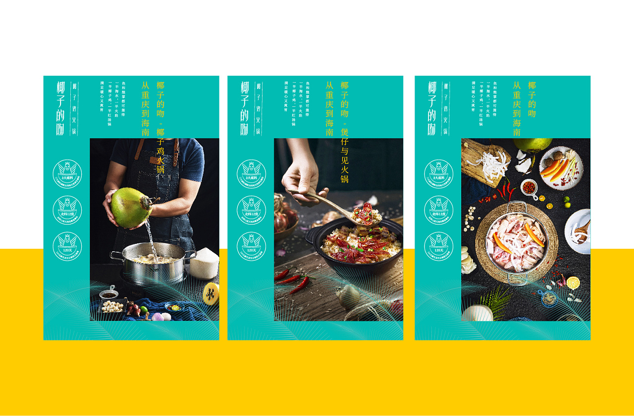 海南椰子鸡火锅品牌设计