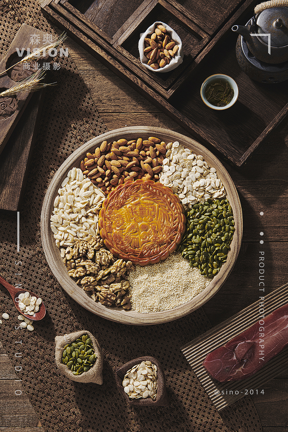 美食摄影 | 月饼场景图 广州摄影工作室 产品拍照（图ZMzUyMzUwMzM2） - 产品摄影 - 站酷设计师森奥视觉原创素材 - 站酷ZCOOL