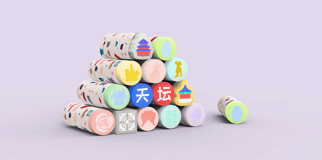 天坛系列文创产品/插画设计（图ZMjg3ODc0NDIw） - 包装 - 站酷设计师贝格文创原创素材 - 站酷ZCOOL