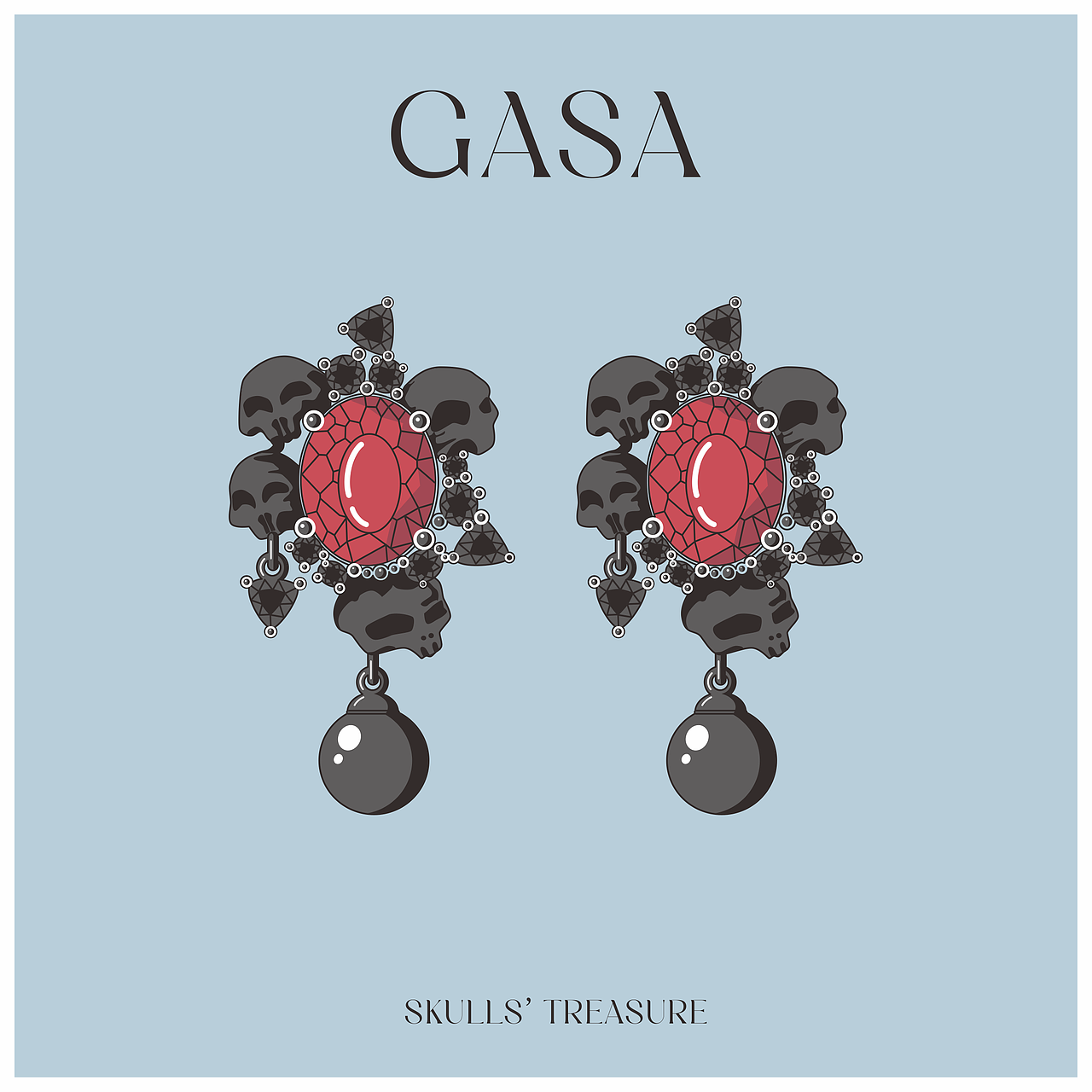 GASA首饰合辑（图ZMjcyODk4NDc2） - 商业插画 - 站酷设计师向晞潼原创素材 - 站酷ZCOOL