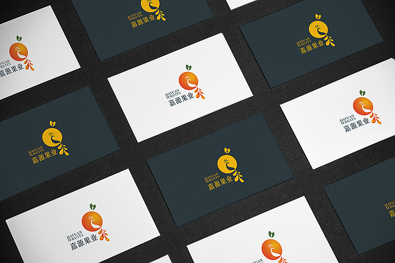 云南柑橘标志及物料设计