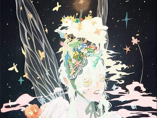 插画习作-口吐芬芳