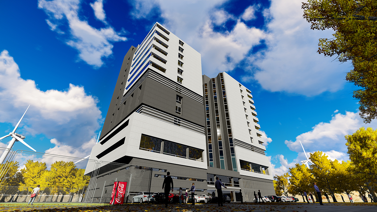 简约建筑设计（图ZNTUwNDEwNjA=） - 建筑设计 - 站酷设计师梁仔Ryang原创素材 - 站酷ZCOOL