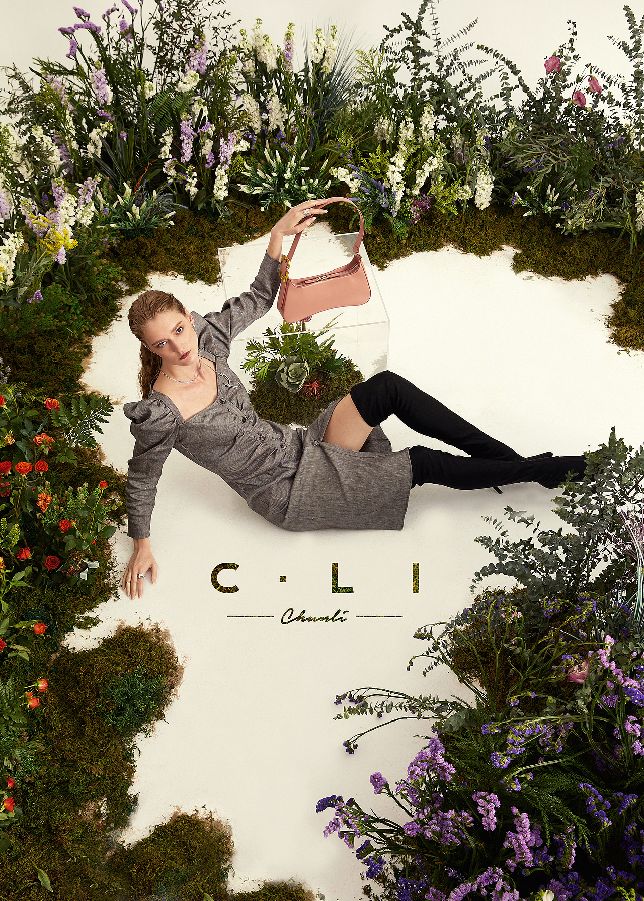 包包形象广告拍摄 ｜ C.LI 2021 SS Campaign 2（图ZMjQyOTU0NzAw） - 时尚/艺术摄影 - 站酷设计师Johnny刚原创素材 - 站酷ZCOOL