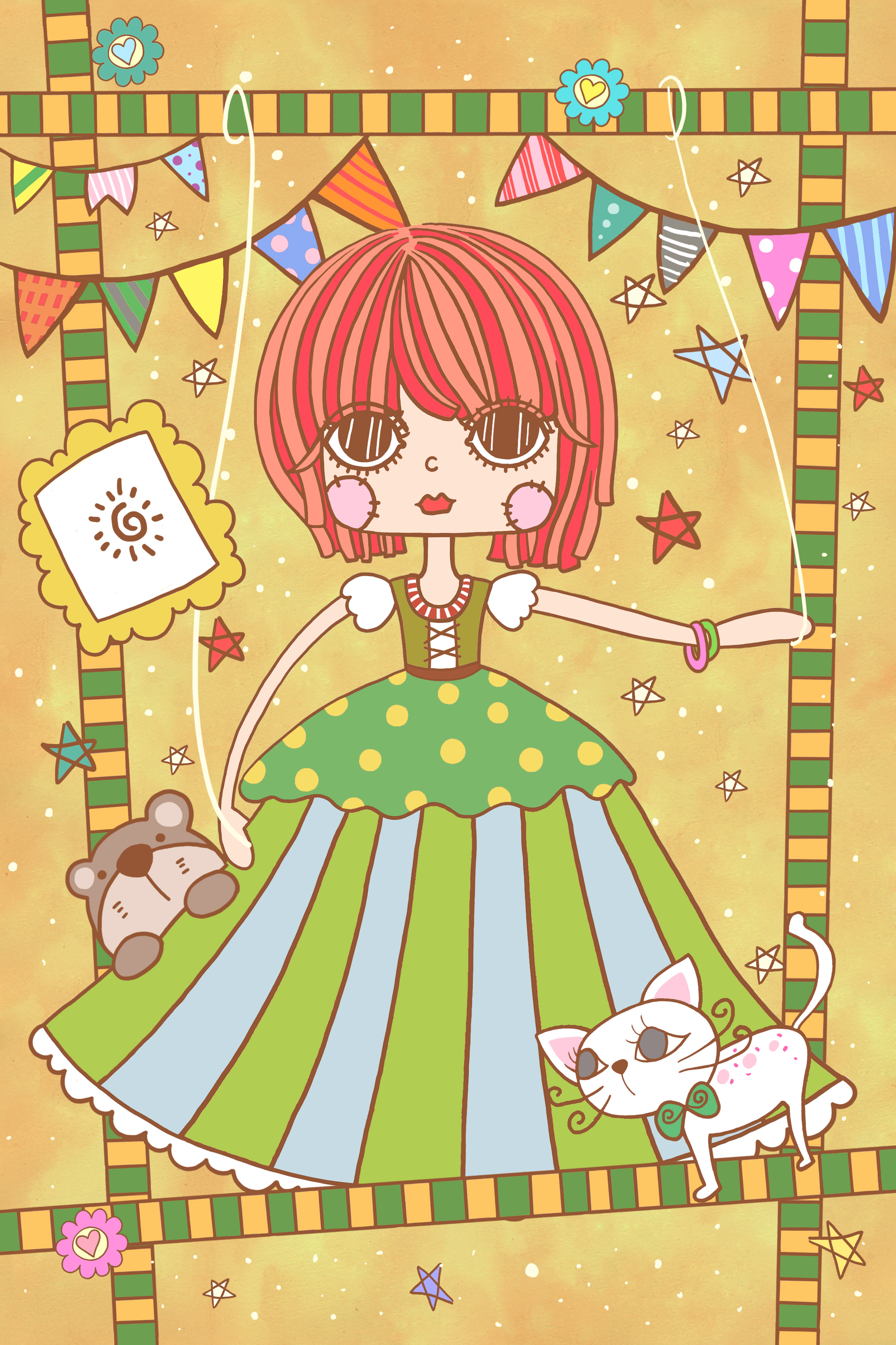 童话公主系列|插画|商业插画|蔡伊婷 - 原创作品 - 站酷 (zcool)