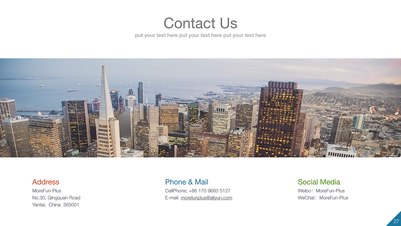 简洁商务通用Keynote模板 第一辑