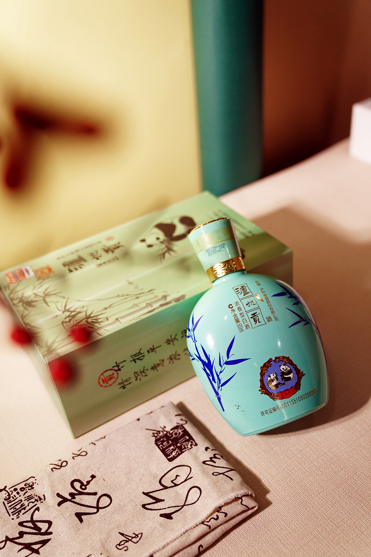 泸州贡白酒拍摄