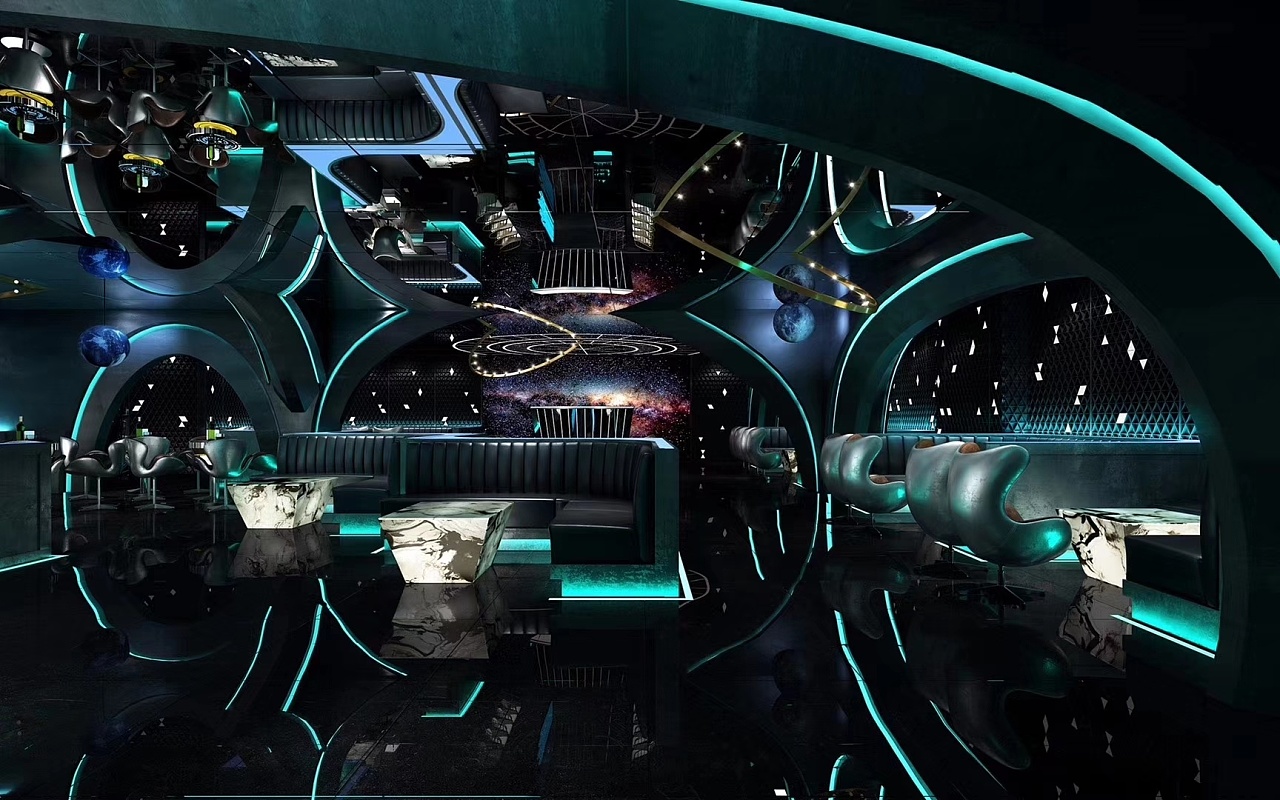 电竞酒吧ktv设计表现