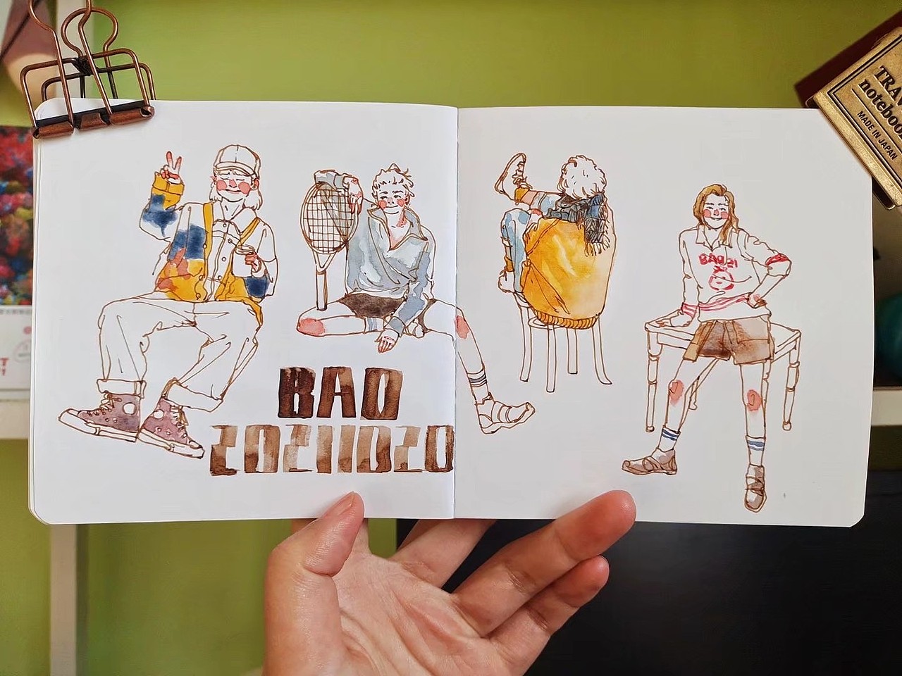 旅行手账打卡‖不知不觉都画了这么多了（图ZMjc3ODkzOTk2） - 艺术插画 - 站酷设计师插画师包子joan原创素材 - 站酷ZCOOL