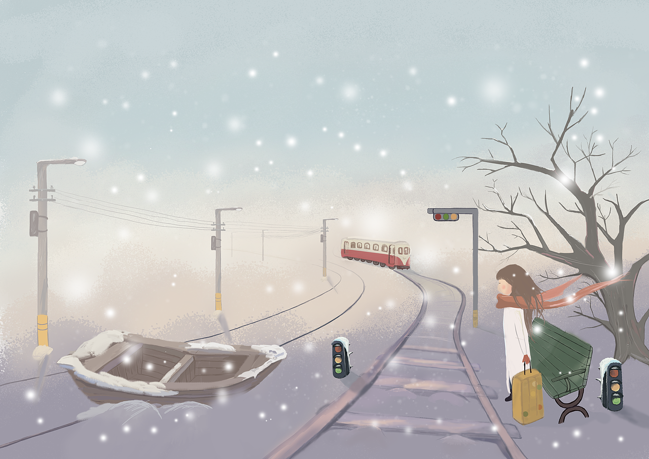 手绘作品（图ZMTIyNDI0ODM2） - 新锐潮流插画 - 站酷设计师丁点儿儿原创素材 - 站酷ZCOOL