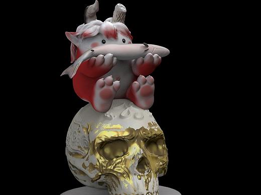 【混世小魔王 】 手办玩具设计 | 3D模型