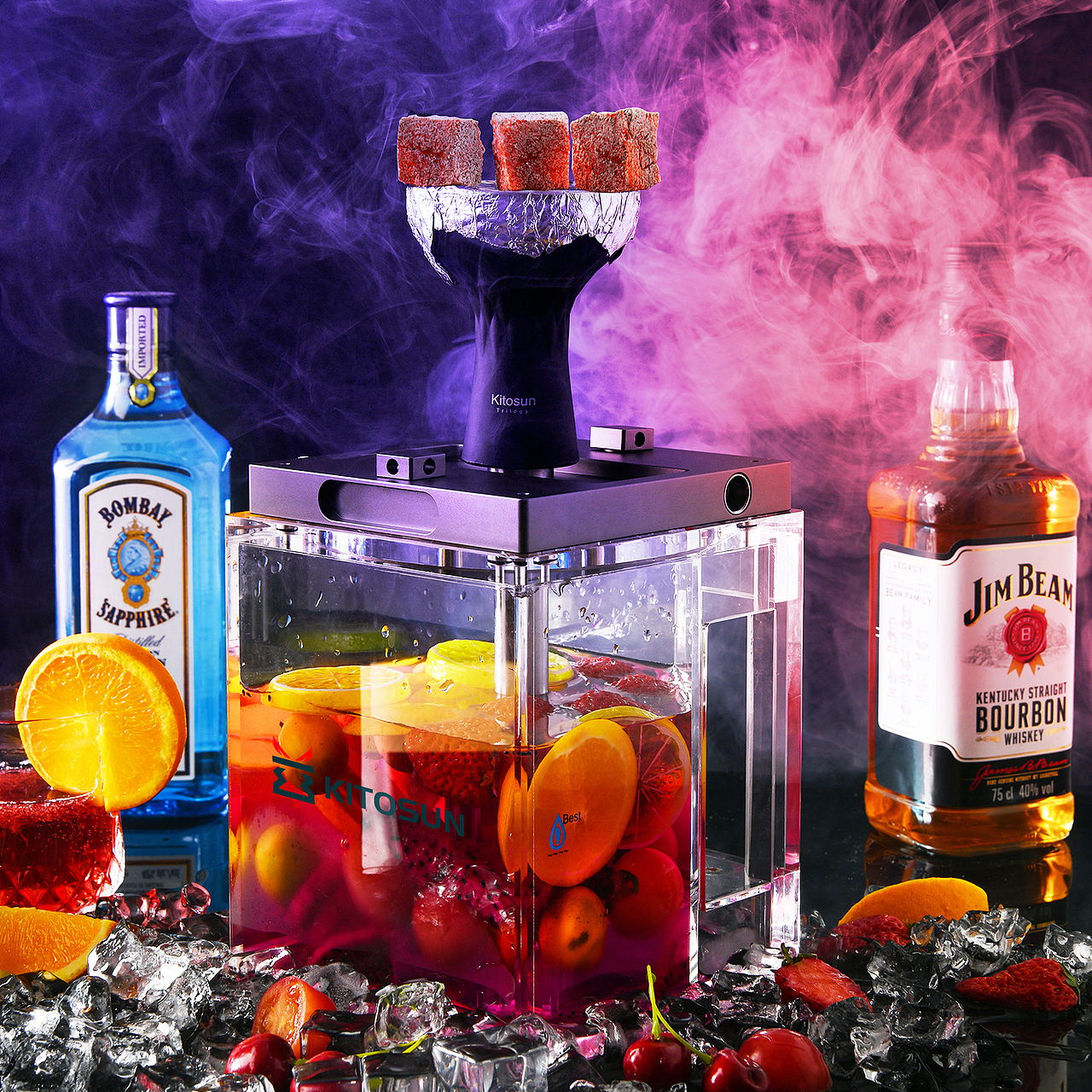 亚马逊摄影设计精修渲染视频|水烟