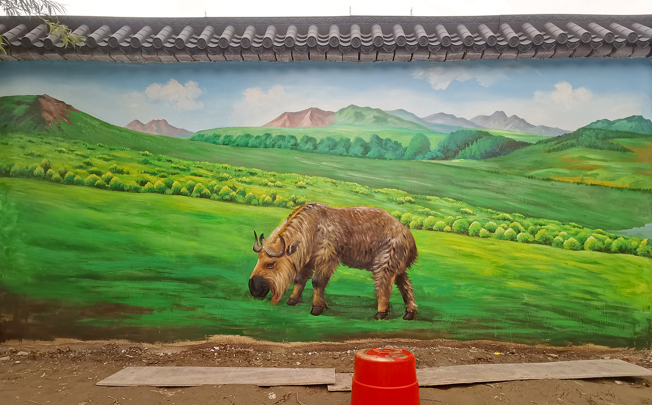 农村墙绘，新农村壁画，乡村壁画，乡村文化，农村壁画（图ZMjU4NjcxMjEy） - 绘画 - 站酷设计师美丽乡村壁画墙绘原创素材 - 站酷ZCOOL