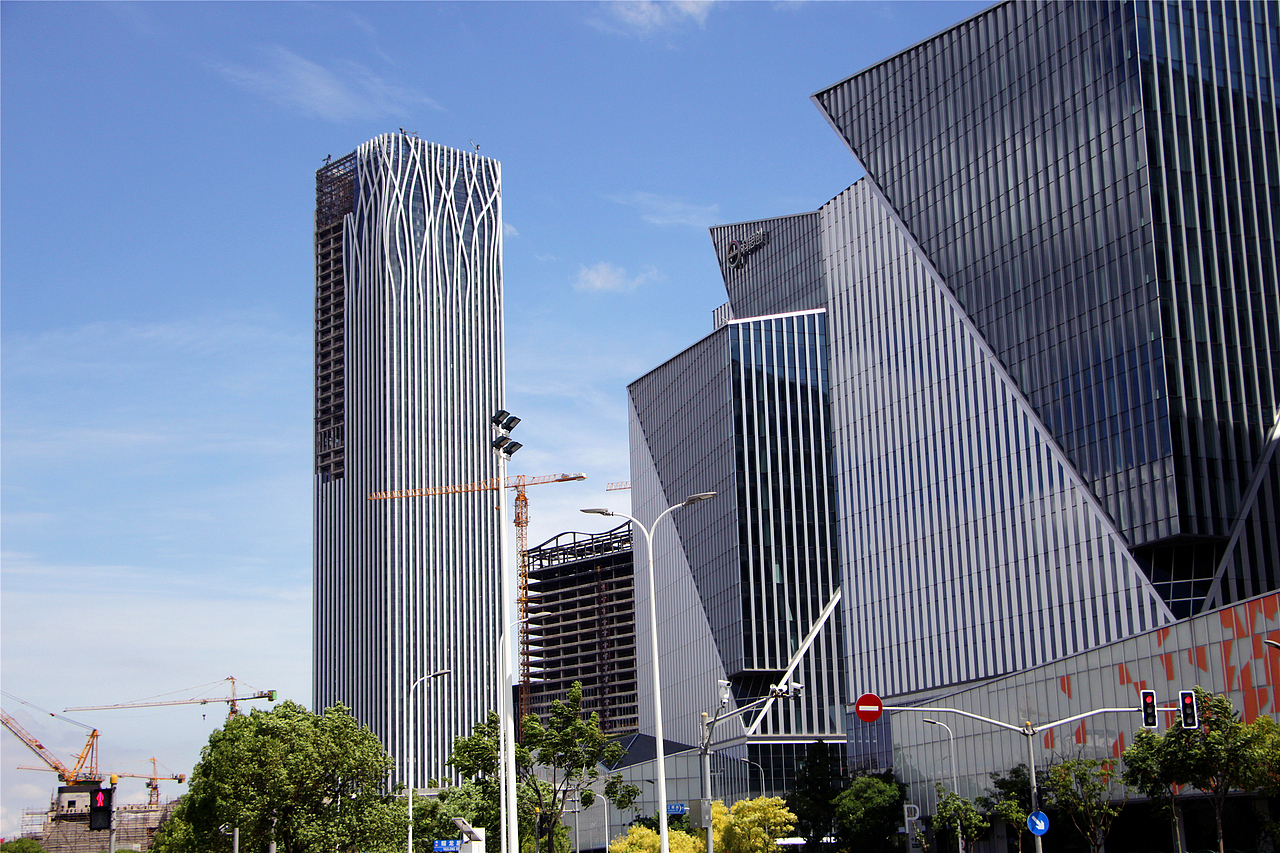 上海前滩CBD在建工程二阶段纪实摄影（将用于出版物）（图ZMTczNjc3MTky） - 环境/建筑摄影 - 站酷设计师尚沪晴好原创素材 - 站酷ZCOOL