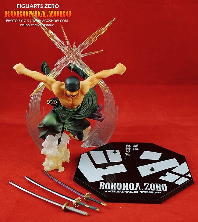 万代figuartszero海贼王罗罗诺亚61索隆炼狱鬼斩