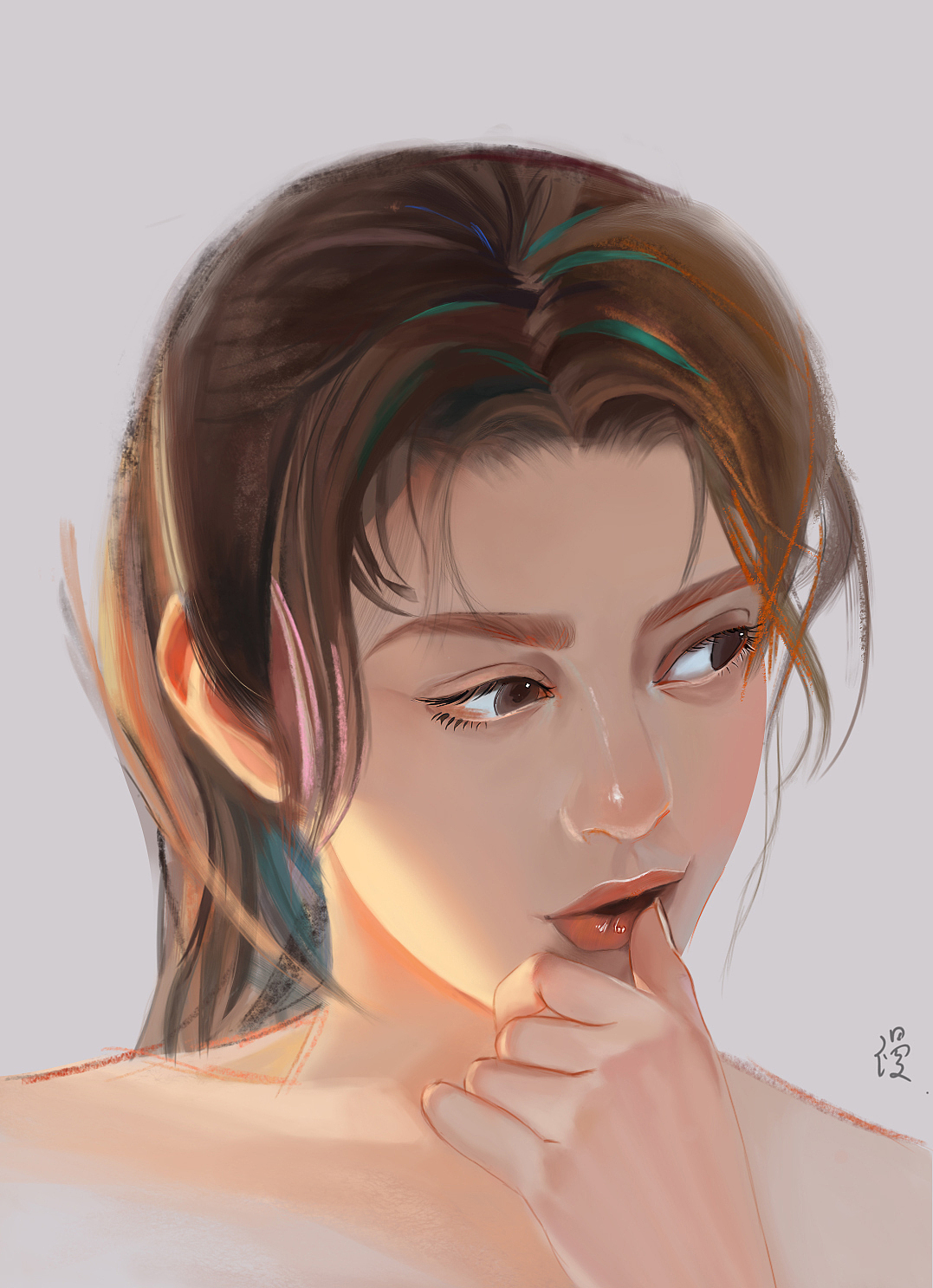 原画头像（图ZMjYyNDAwNjAw） - 其他 - 站酷设计师漫漫不慢原创素材 - 站酷ZCOOL
