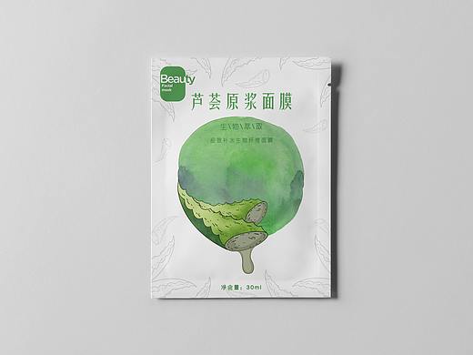 芦荟原浆面膜实物