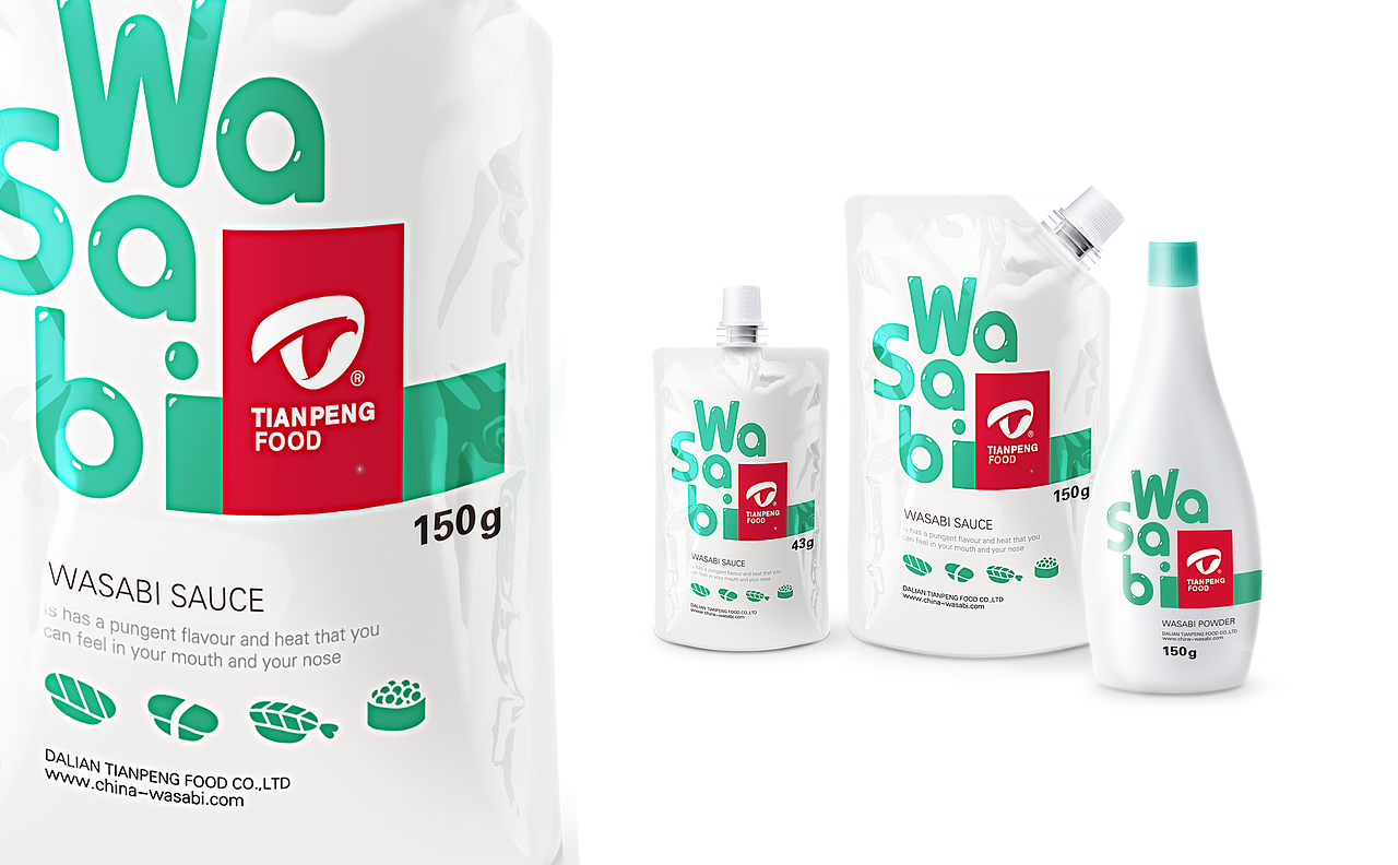 辣根酱（图ZMTAzNTUxMDA=） - 包装 - 站酷设计师麦肯劳基原创素材 - 站酷ZCOOL