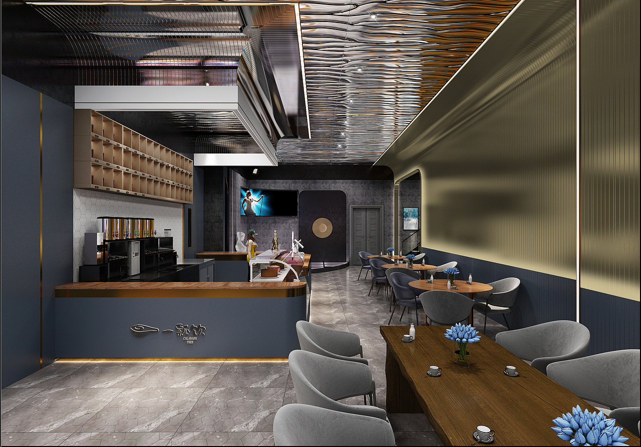 甘肃兰州火锅店设计（图ZMjY3MzE5ODcy） - 酒店餐饮设计 - 站酷设计师甘肃筑梦空间设计原创素材 - 站酷ZCOOL