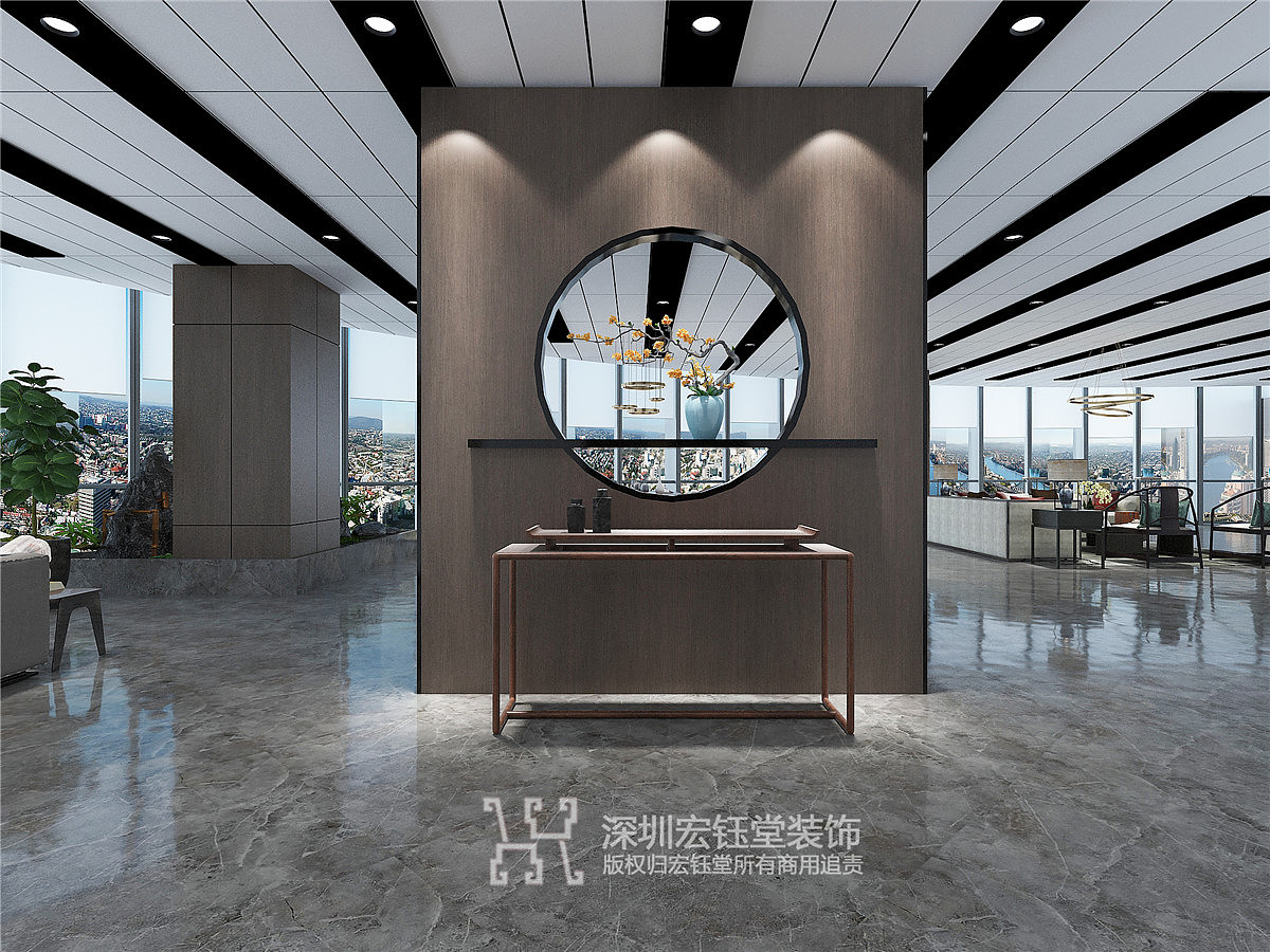 郑州经理办公室装修效果图-郑州董事长办公室装修方案