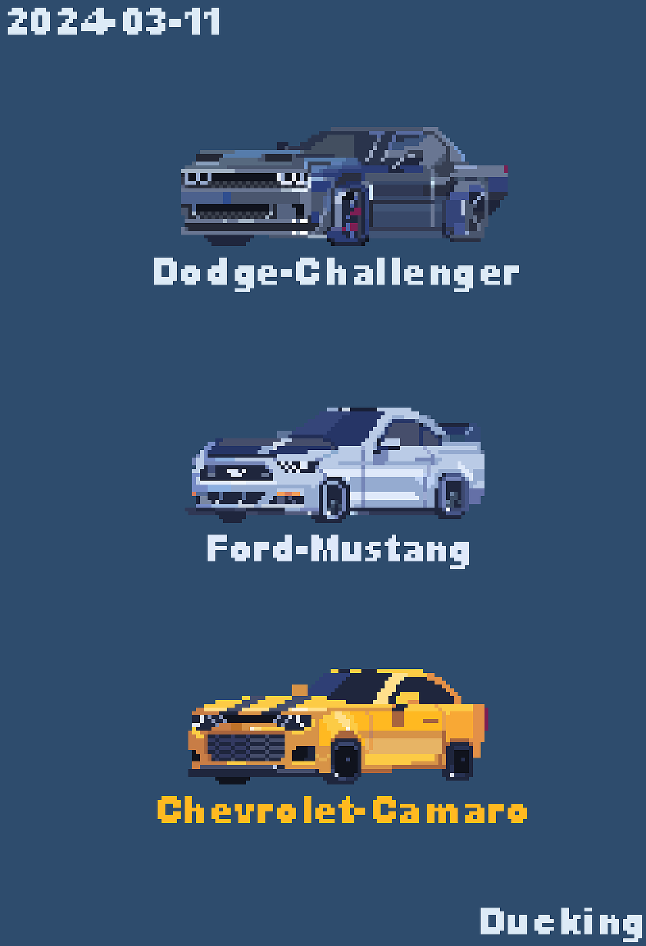 【像素画】三月总结（图ZMzY1NjE2MDY0） - 像素画 - 站酷设计师我是鸭王原创素材 - 站酷ZCOOL