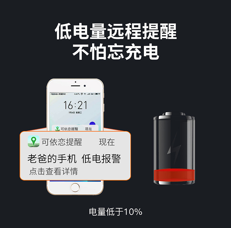 一款老人防走失的GPS定位手机