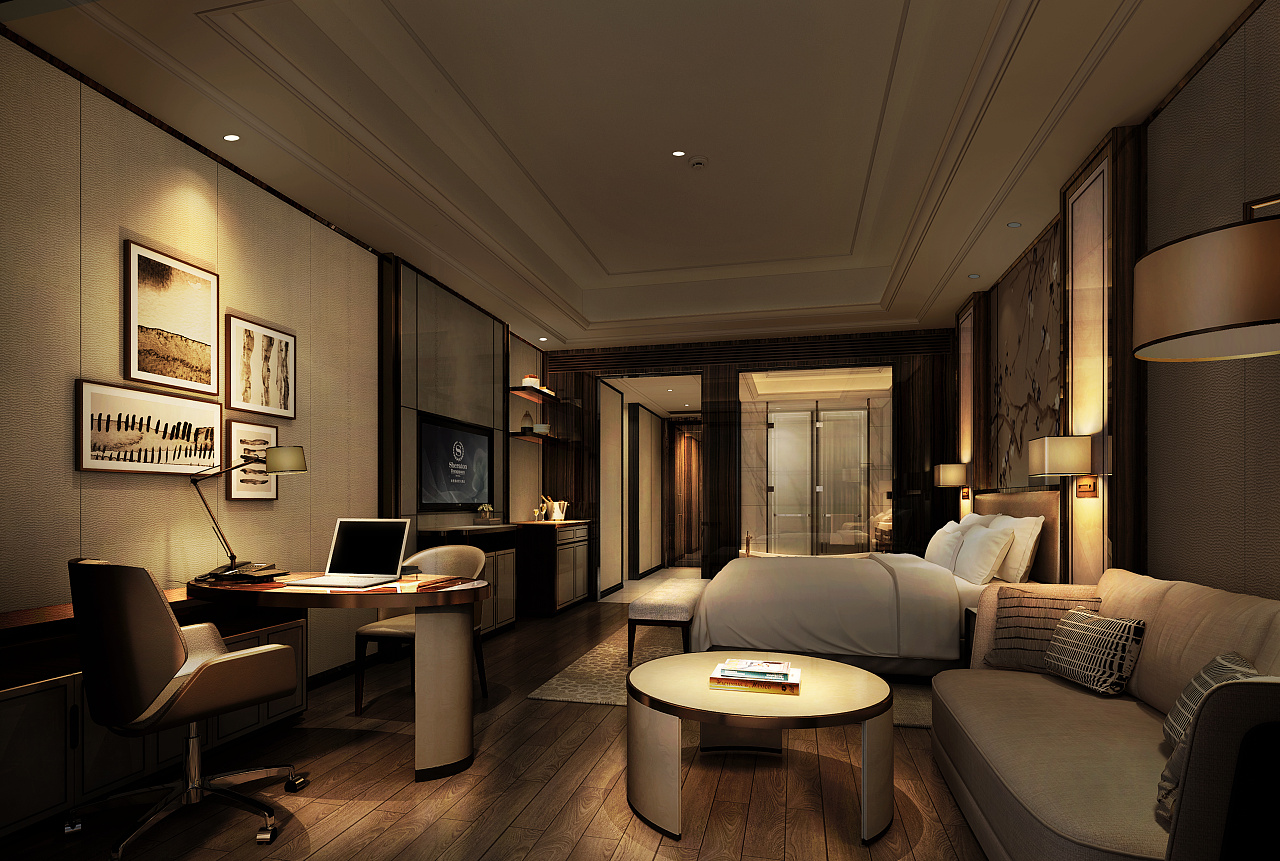 宁海得力样板房灯光效果图