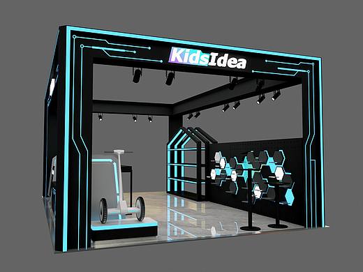 KIDS数码无人机产品岛柜